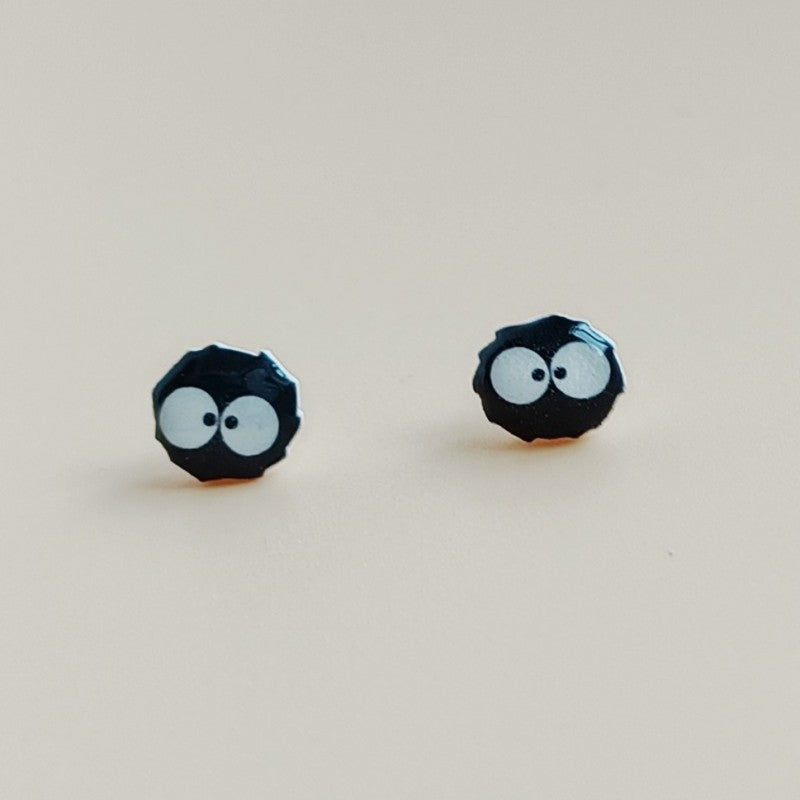 Studs Shrink Sheet Earrings Student Gift Jewelry Xiangzheng001