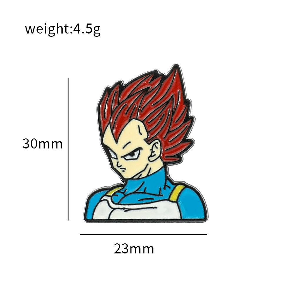 Alloy Cartoon Seven Dragon Ball brooch (Minimo de Compra 10) MIC-ShengY019