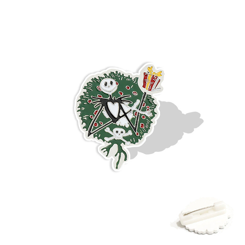 Acrylic Astonishing Christmas Eve brooch (Minimo de compra 2) MIC-WeiJ012