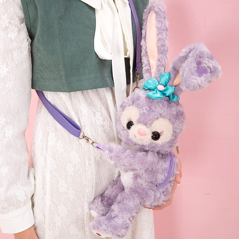 Plush doll cross shoulder bag(Minimo de compra 3) MIC-JuH002