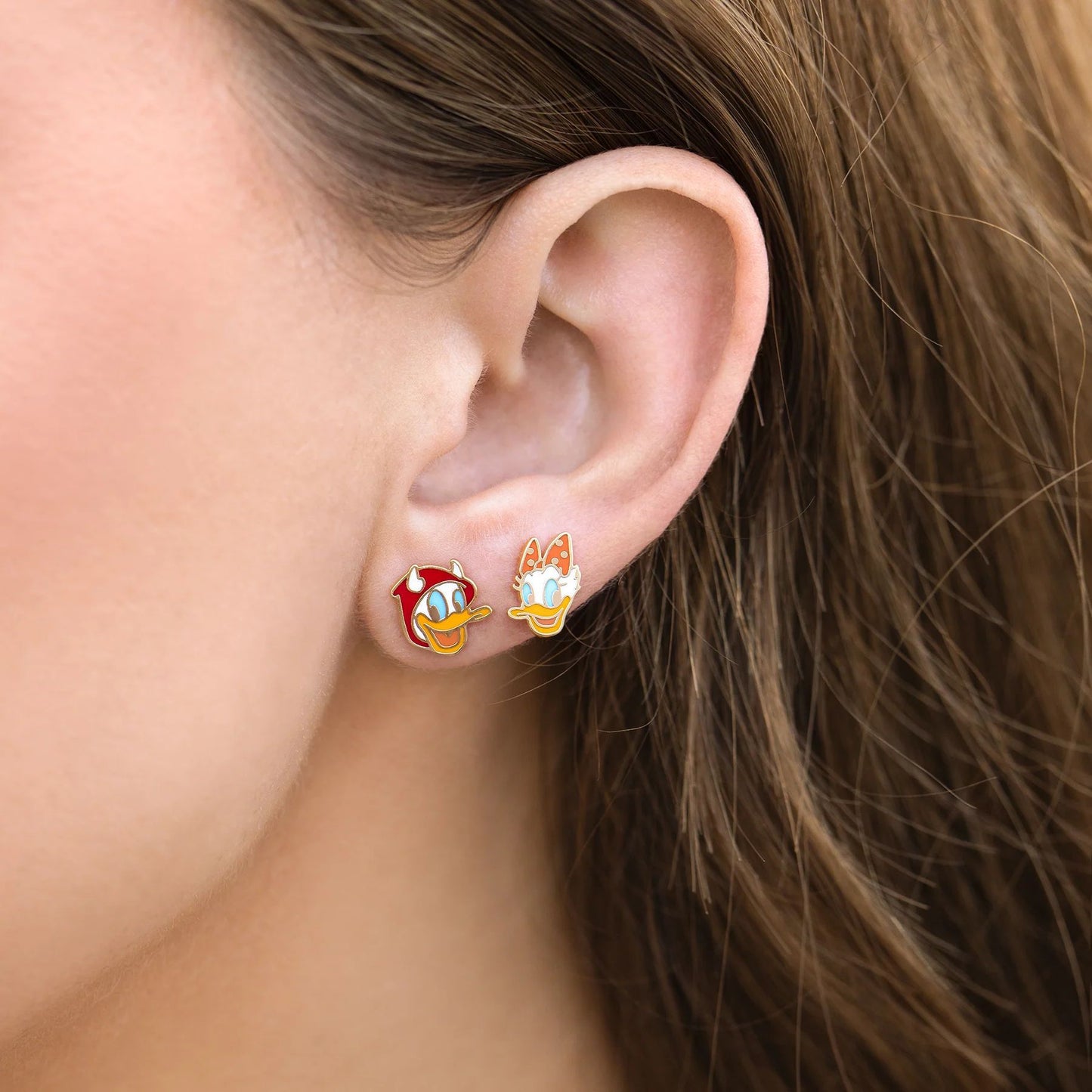 Alloy cute cartoon earrings MIC-MingC026