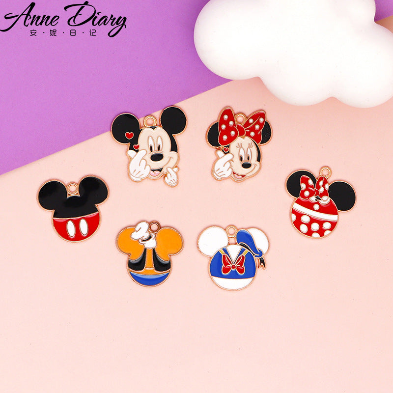 Alloy cartoon small animal pendant (Minimo de Compra 10) MIC-JingX010