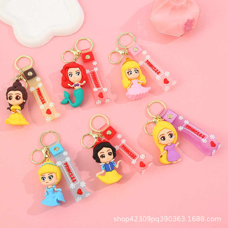 PVC Cute Snow White Keychain(Minimo de compra 2) MIC-WenC001