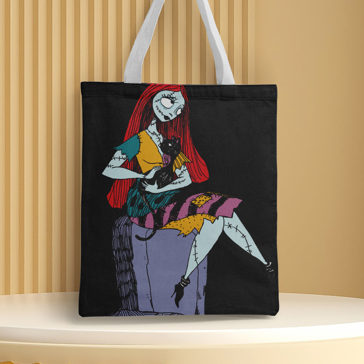 Polyester Halloween canvas shoulder bag (Minimo de Compra 2) MYA-QB010