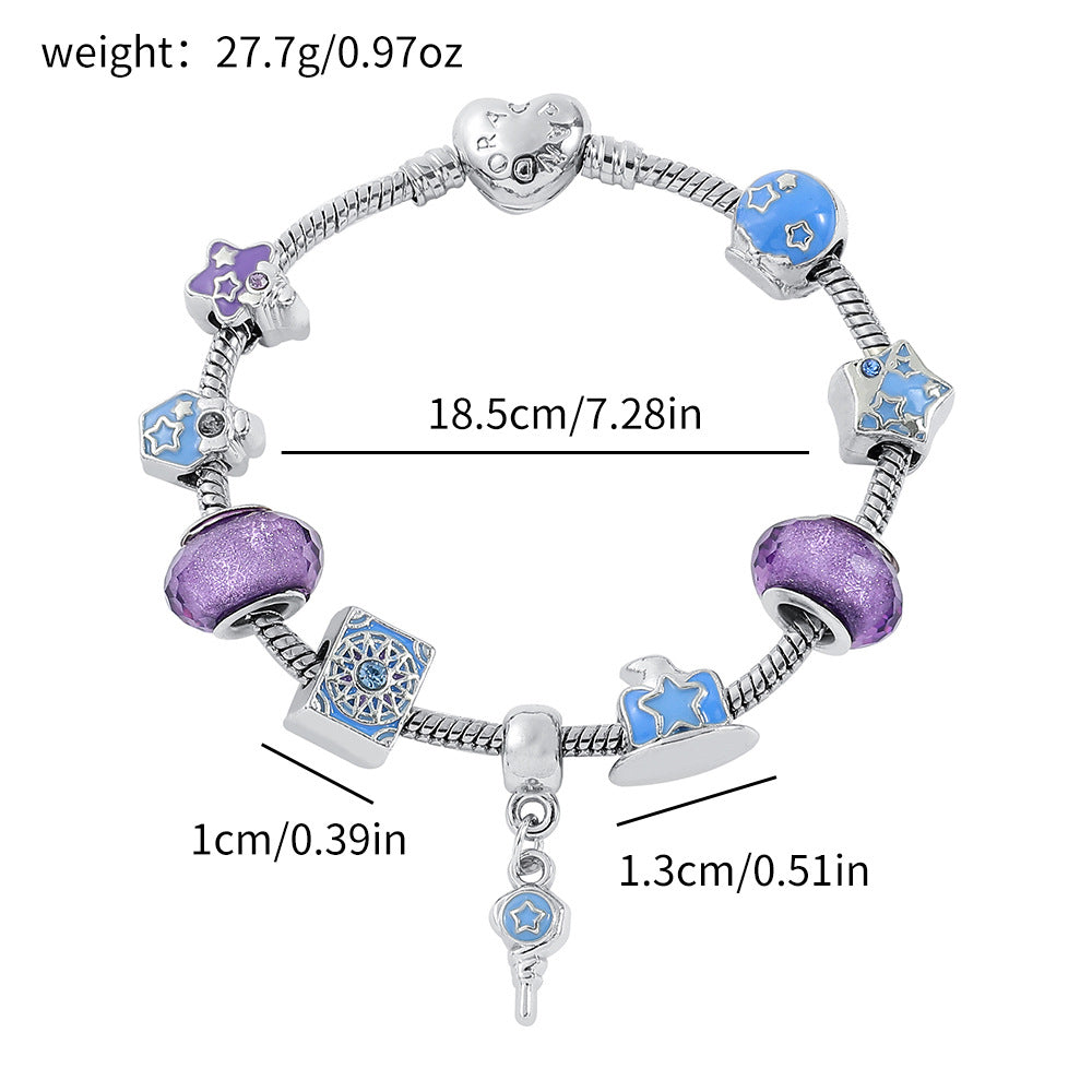 Alloy cartoon anime bracelet (Minimo de Compra 5) MYA-ZhuoX023