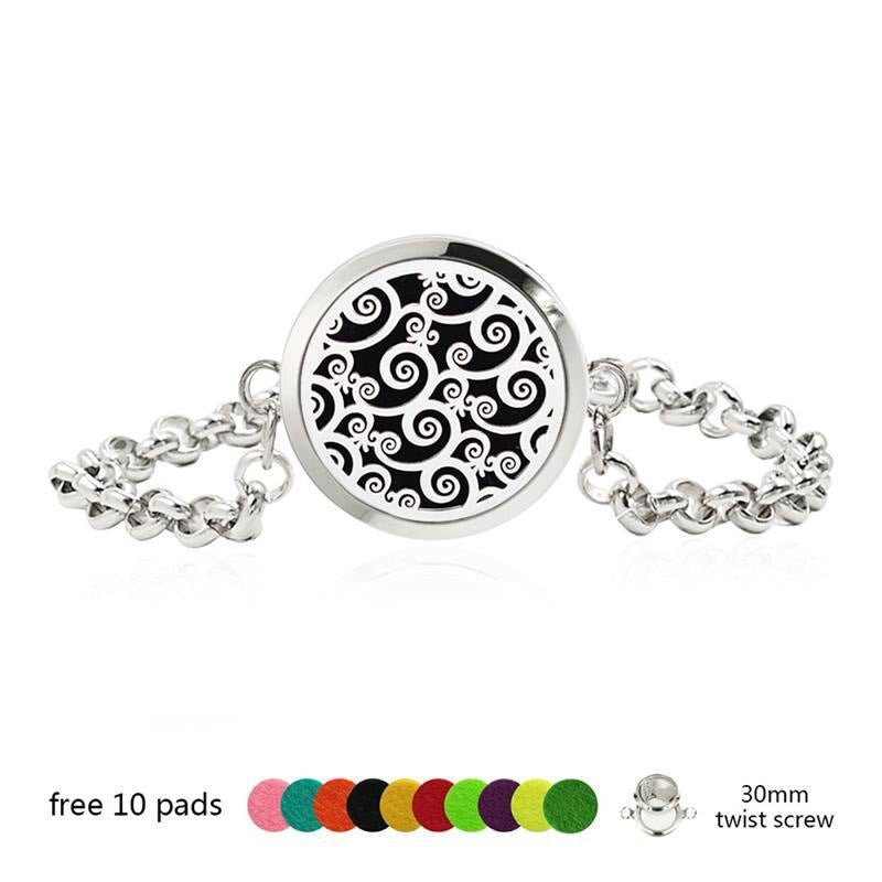 Bracelet Stainless steel aromatherapy cartoon bracelet AOXI002