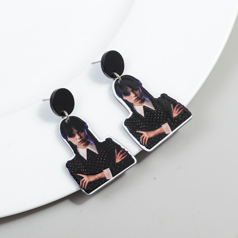 Acrylic Magic Girl Earrings MYA-ChouD032