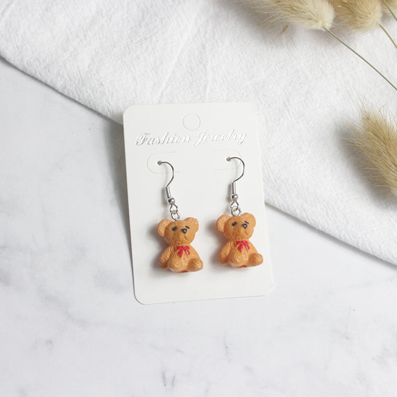 2023 Cute Cartoon earrings Minimo de Compra 2) MIC-PingH008