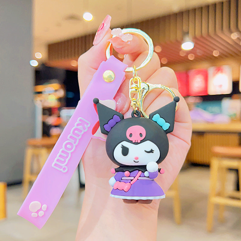 PVC cartoon cute pet cute keychain MYA-YiD047