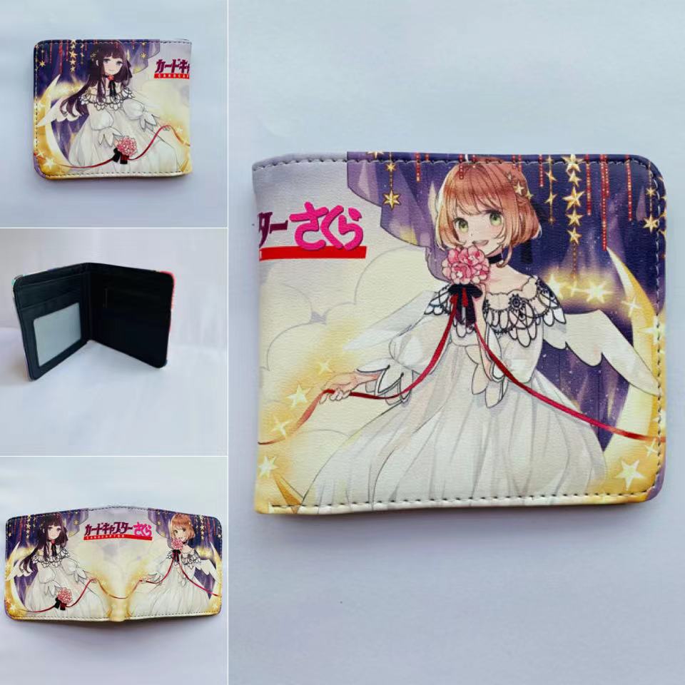 PU cartoon anime short zipper wallet MIC-ChangY008