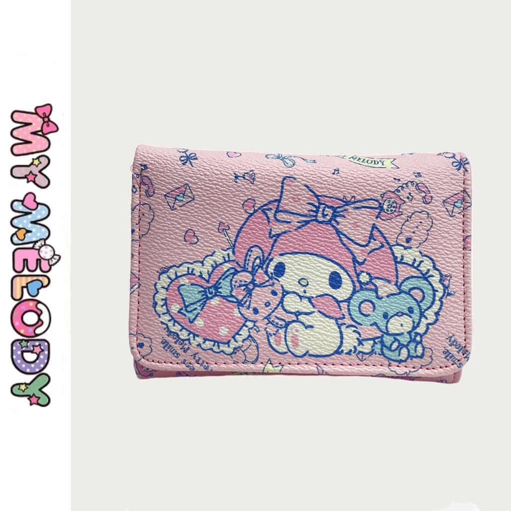 PU short cute cartoon wallet (Minimo de compra 10) MYA-NuoS006