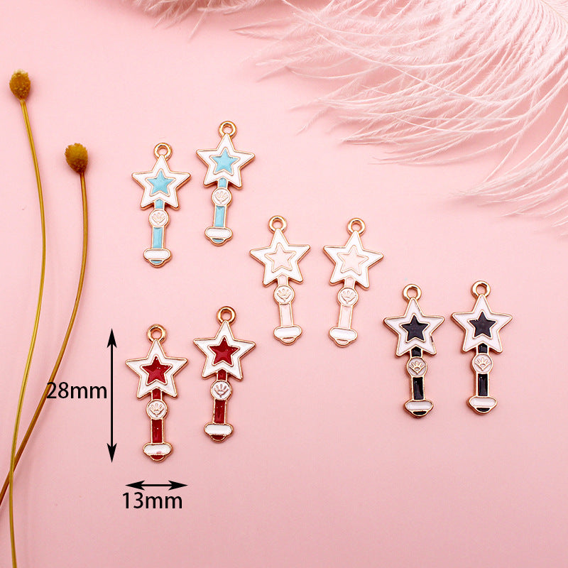 Alloy cartoon beautiful girl warrior pendant (Minimo de Compra 10) MIC-JingX016