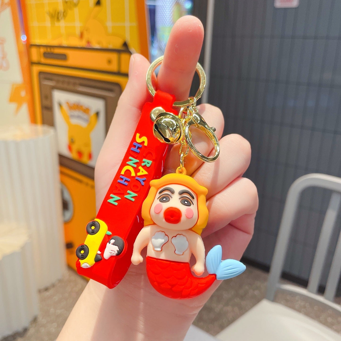 resin new cartoon keychain MIC-HongY015