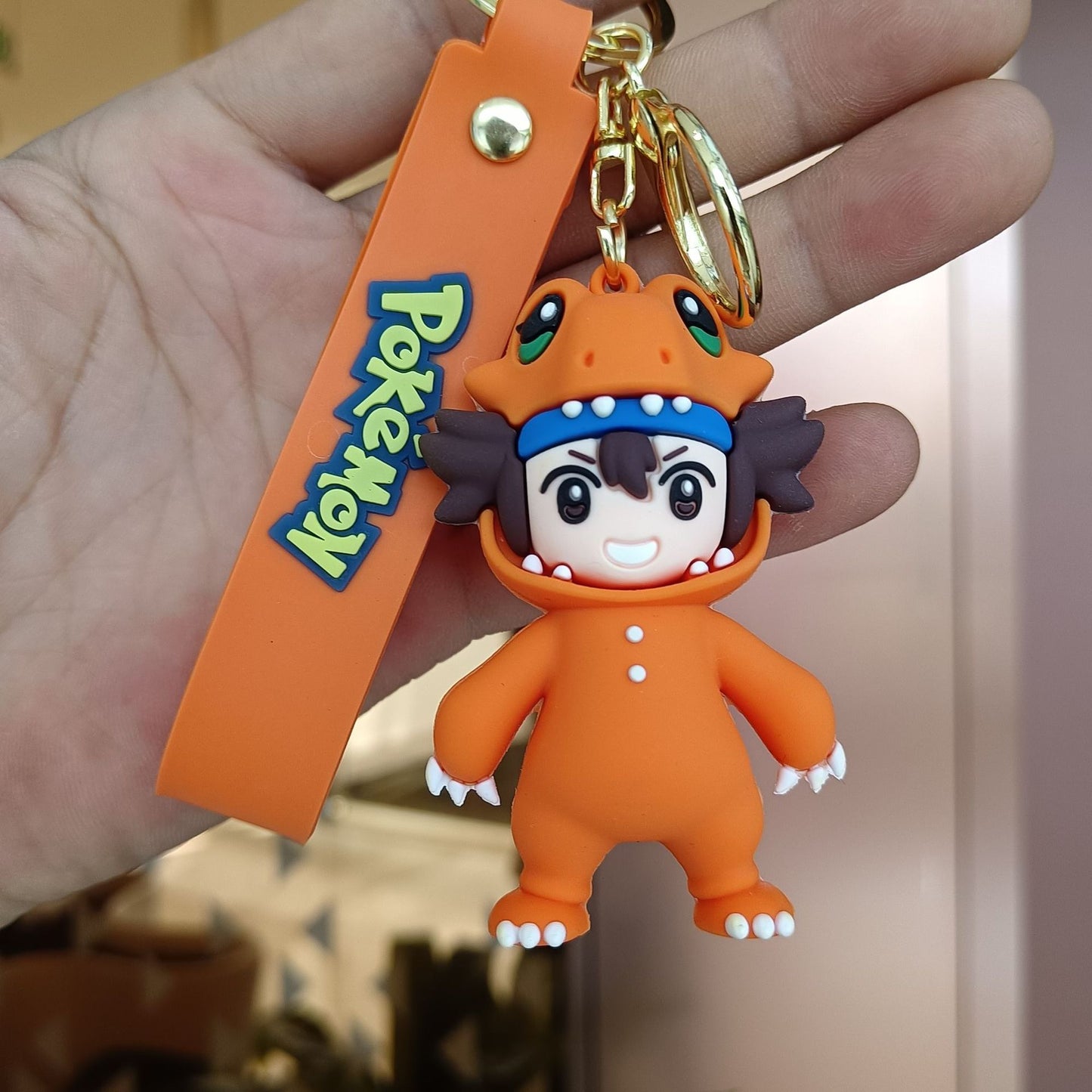 PVC cross dressing digital treasure keychain (Minimo de Compra 2) MIC-KuangK005