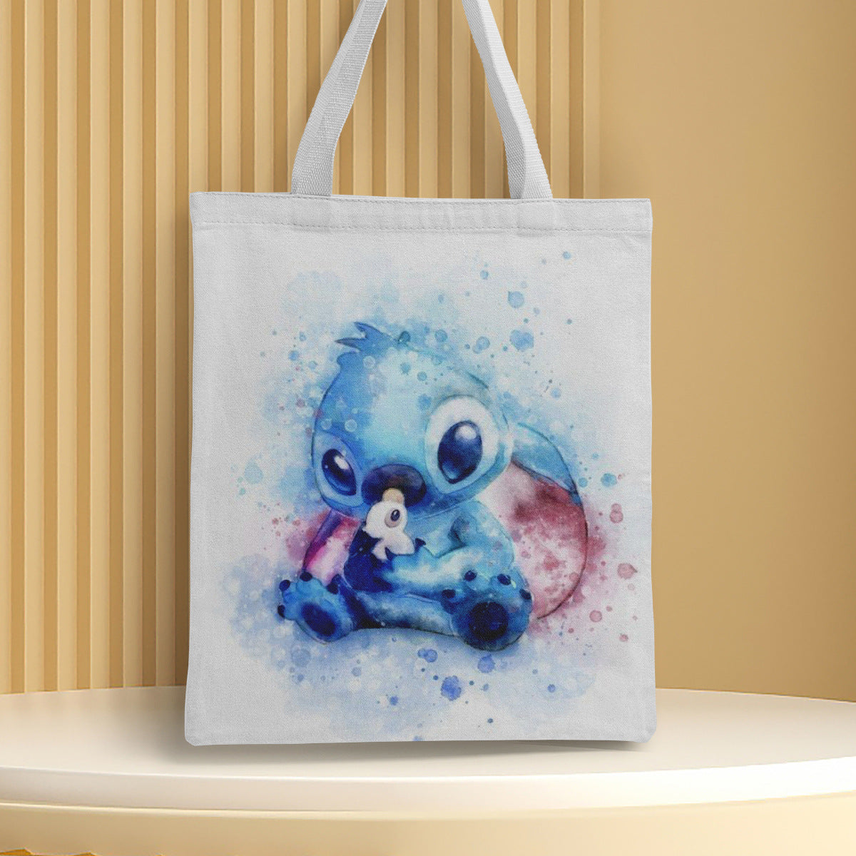 Polyester cartoon printed canvas bag (Minimo de Compra 2) MYA-QB001