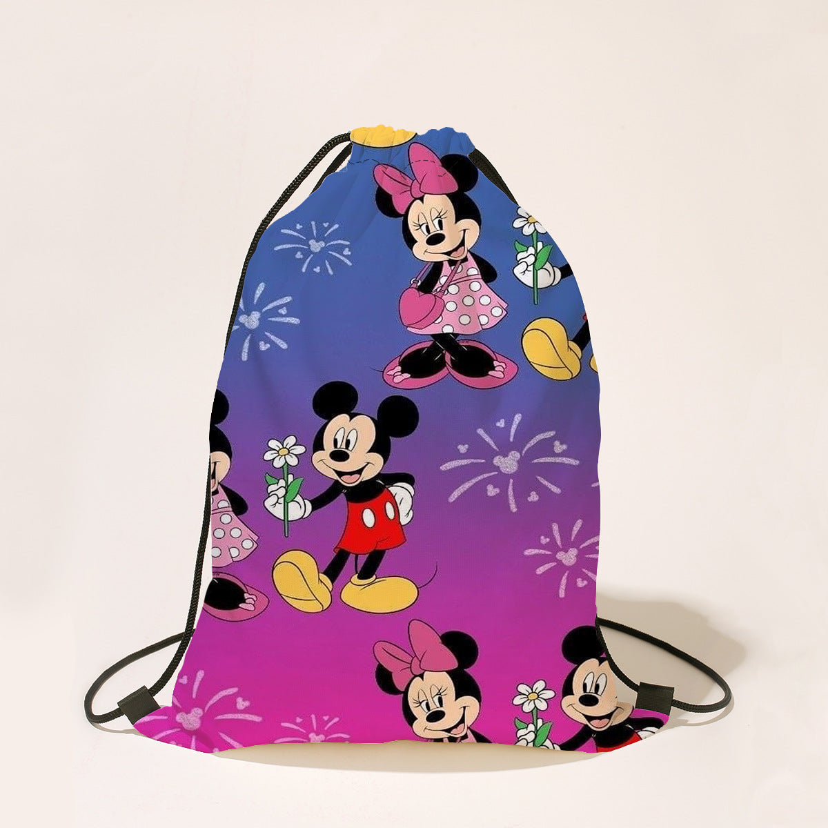 Polyester Cartoon drawstring backpack (Minimo de Compra 2) MYA-QB005