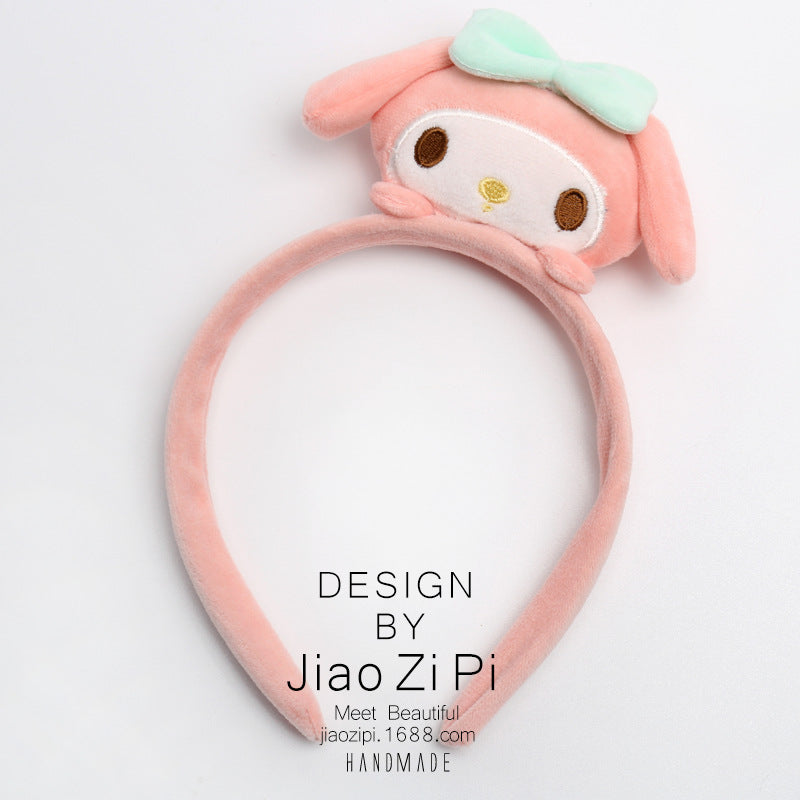 Plush cartoon cute hair hoop (Minimo de Compra 2) MIC-JZP007