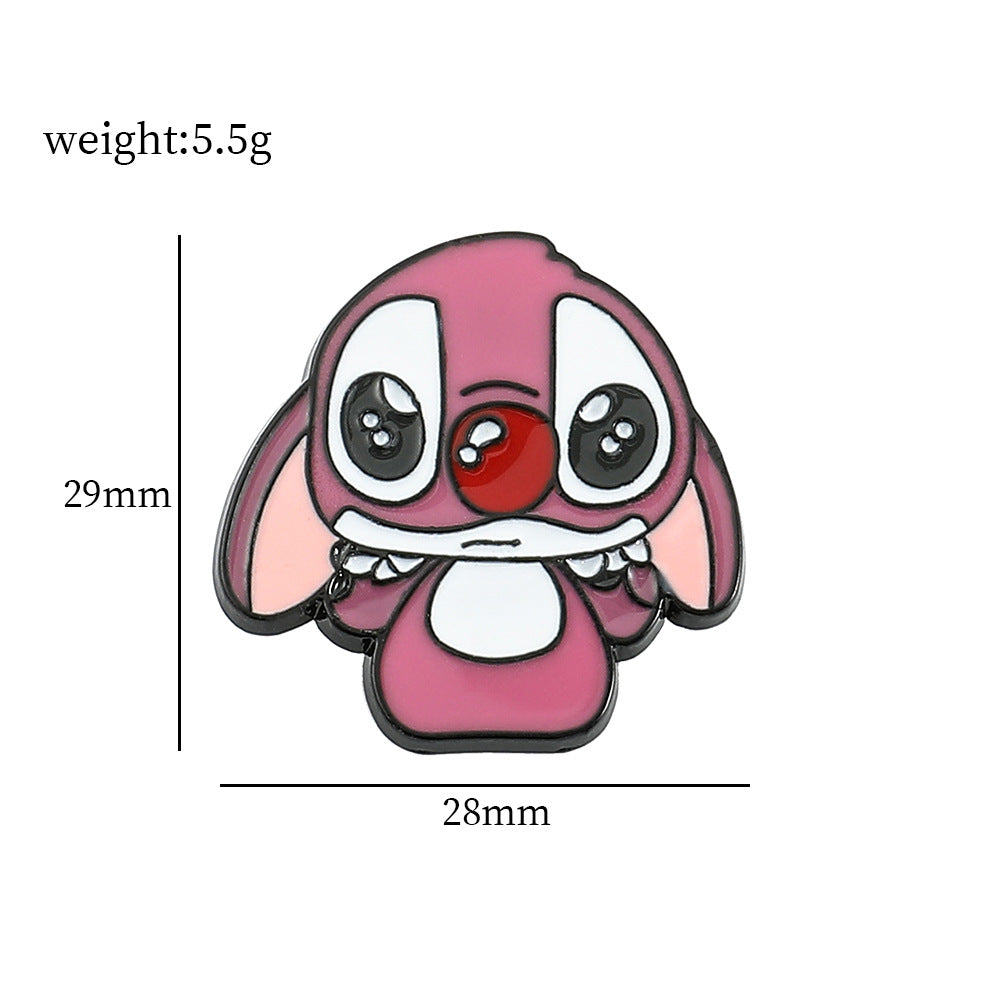 Alloy cartoon brooch (Minimo de Compra 2) MIC-QiS028