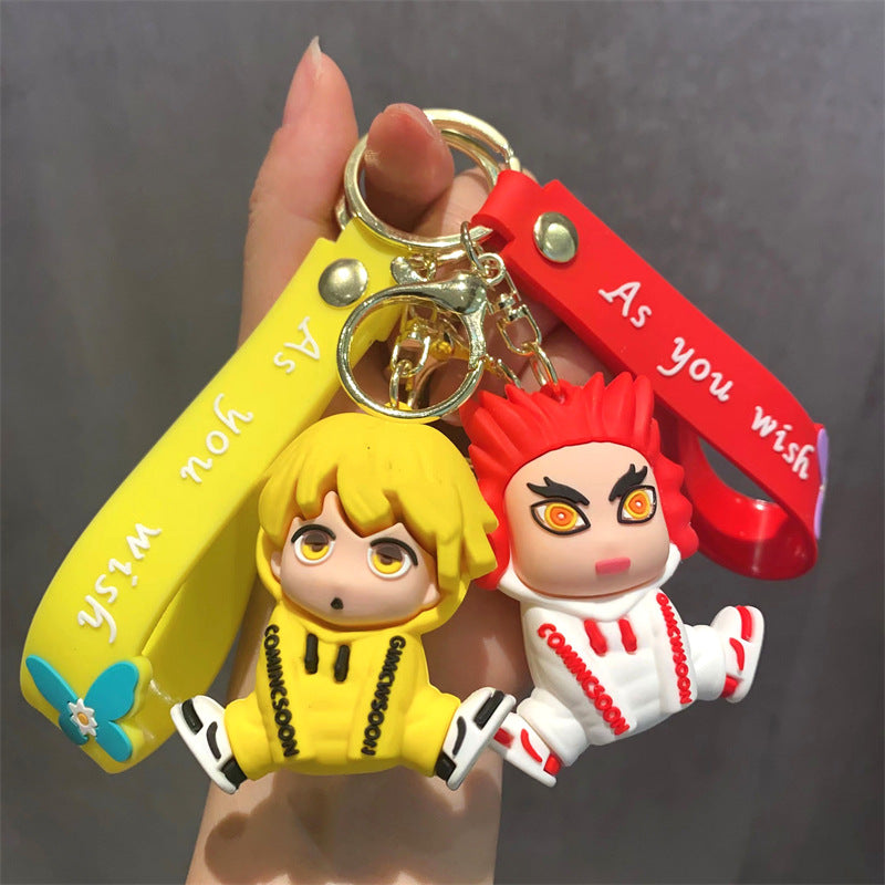 PVC3D three-dimensional exquisite keychain (Minimo de Compra 3) MIC-LangD004