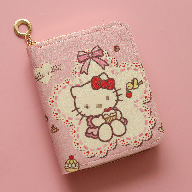 PU printed cartoon cute zero wallet (Minimo de compra 3) MYA-JiaL004