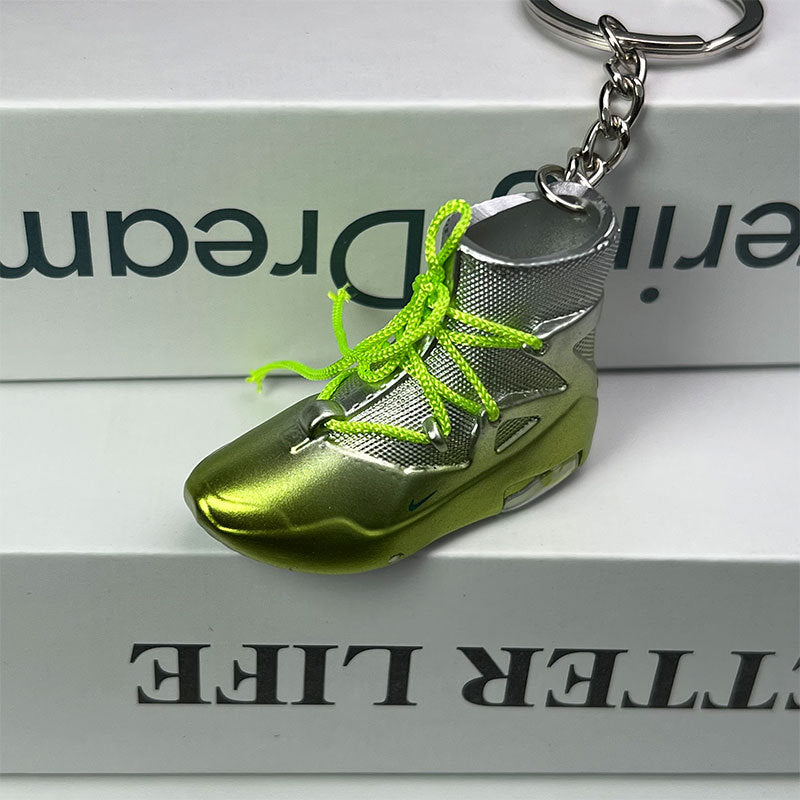 PVC gradient 3D high top shoe keychain MIC-MiaoY085