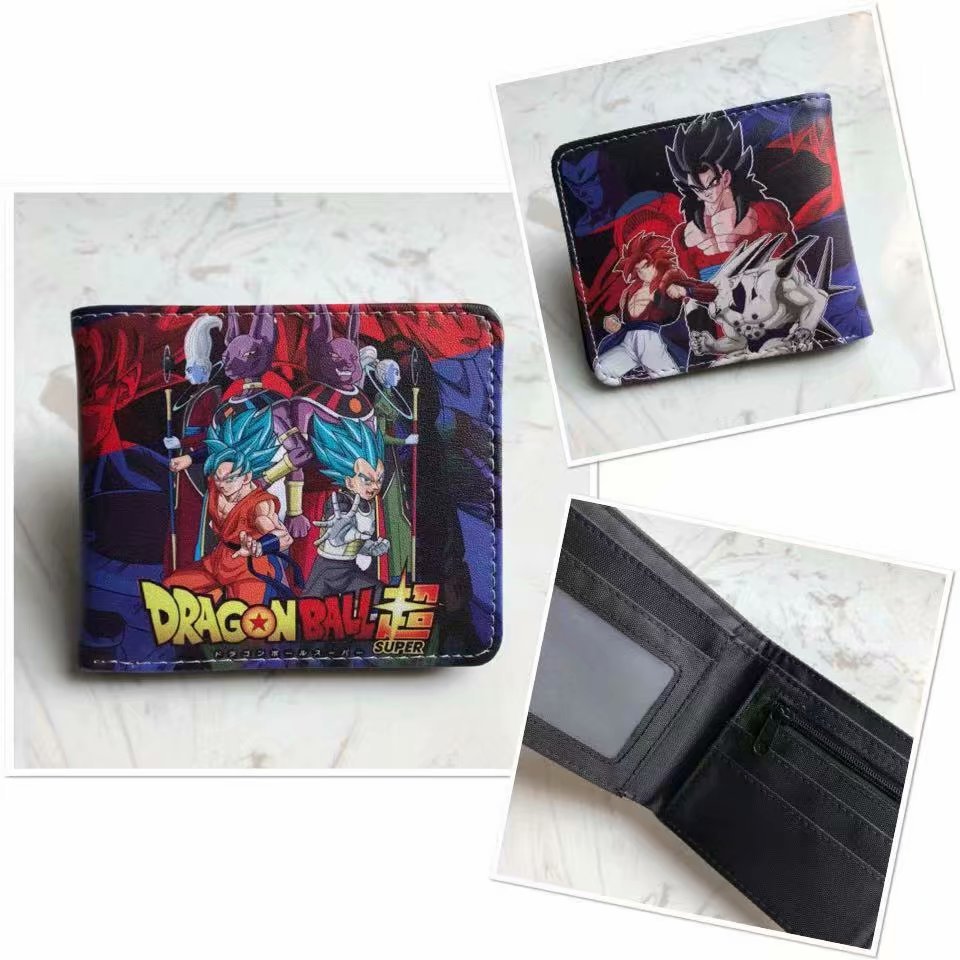 PU Seven Dragon Ball Short Wallet MIC-HaoJ010