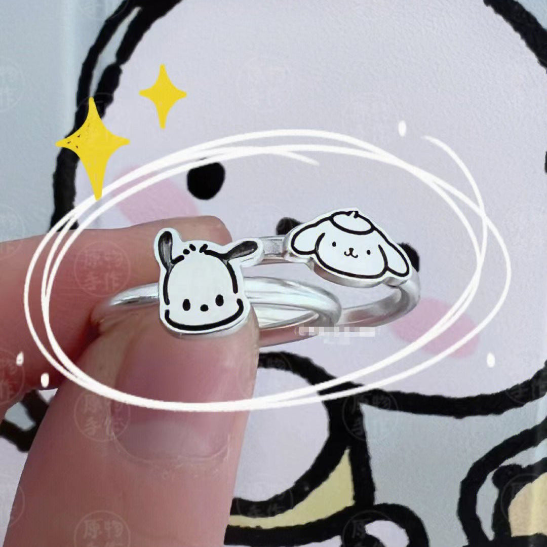 Copper cute cartoon ring MIC-XDFN004