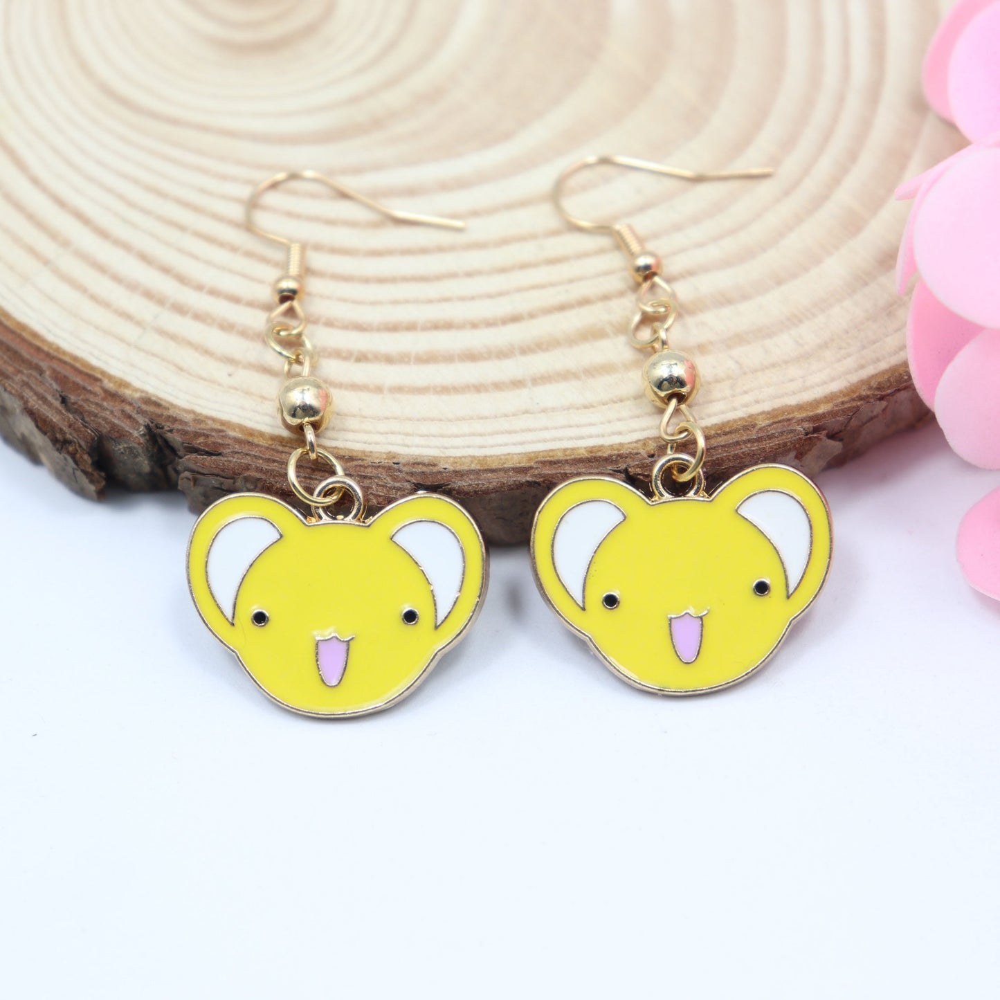 Alloy versatile cherry blossom earrings (Minimo de Compra 2) MIC-XuXin001