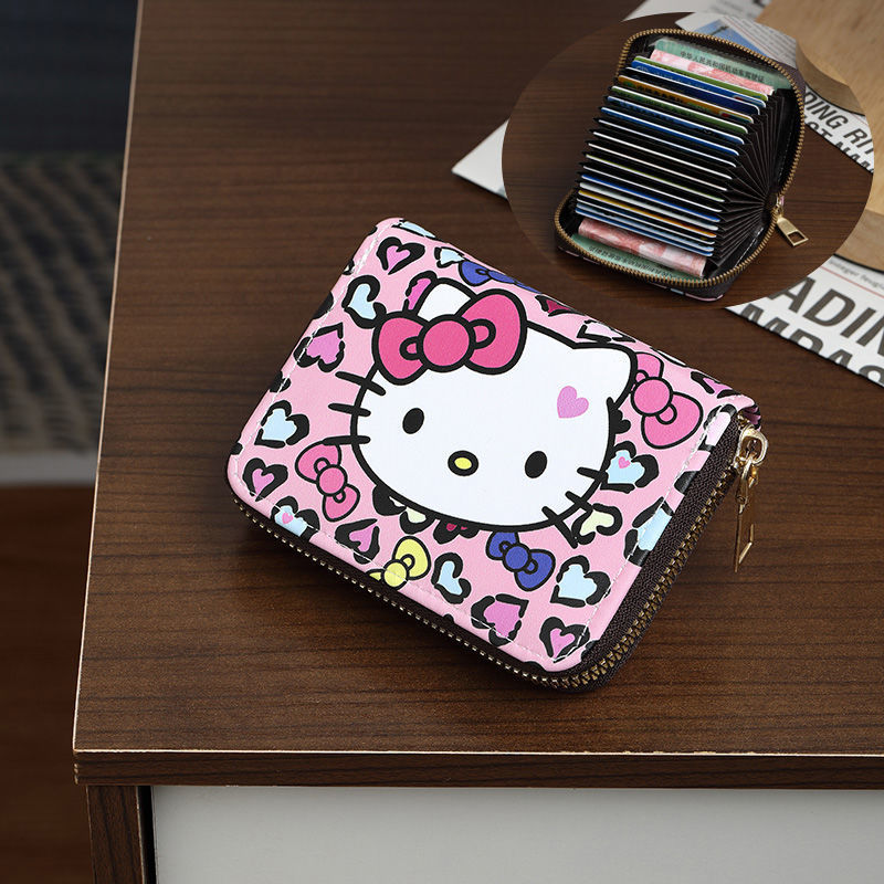 PU Hello KK Cat Multi Card Wallet MIC-YingL001