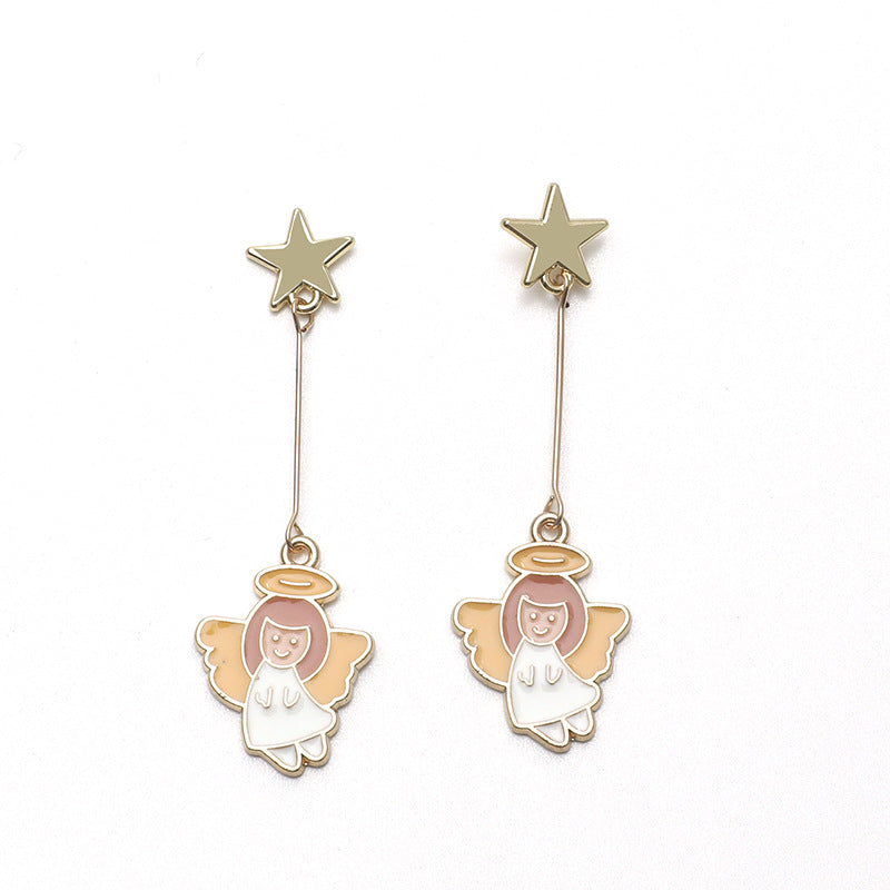 Alloy Christmas series earrings MIC-KaiQ030