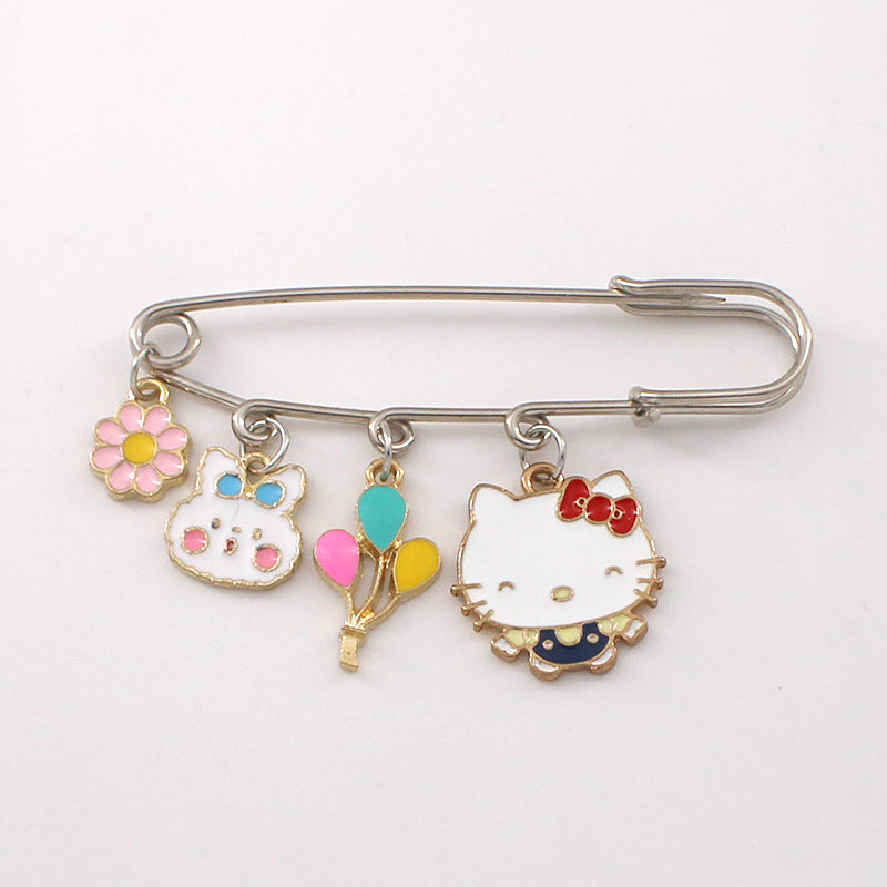 Alloy cartoon animal brooch (Minimo de compra 2) MIC-LiY014