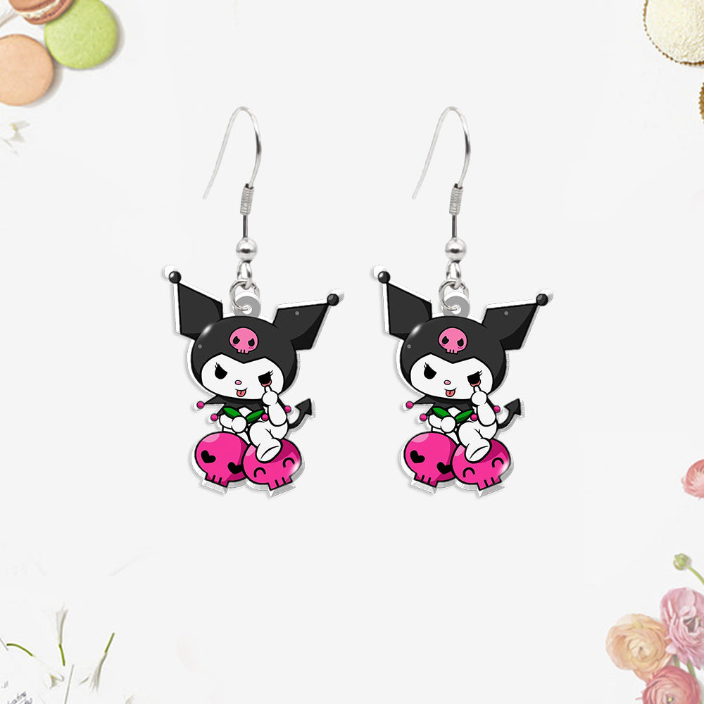 Alloy cartoon earrings (Minimo de compra 5) MIC-XiangL105