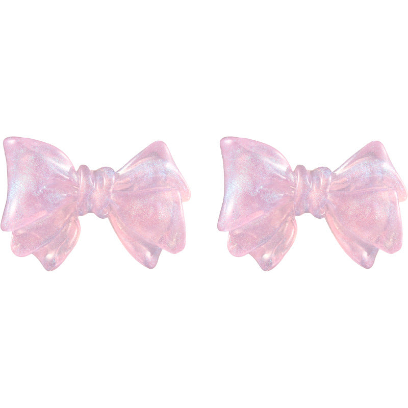 Resin bow ear clip (Minimo de Compra 2) MIC-TaoQ004