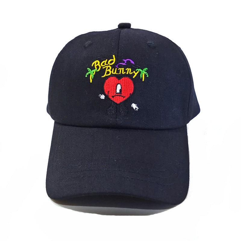 Cotton rabbit embroidery Baseball cap (Minimo de compra 2)  MYA-BoD011