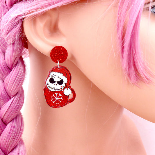 Acrylic Christmas Halloween Earrings (Minimo de compra 5) MIC-XiaoY063