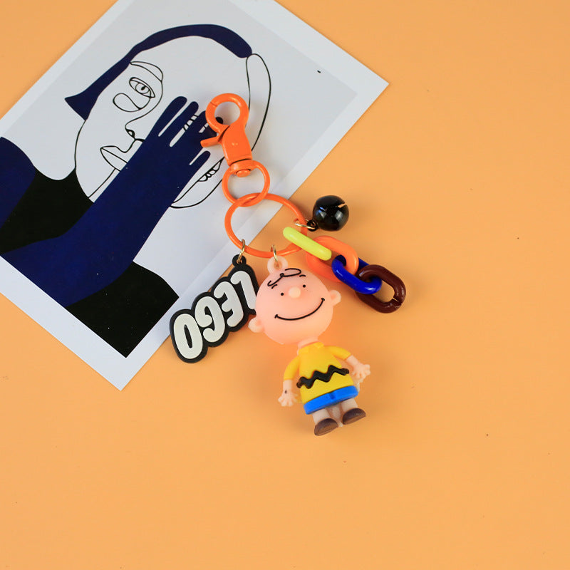 plastic animation keychain Shum006