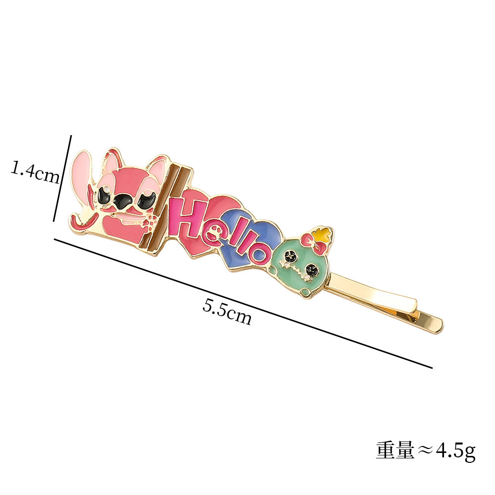 Alloy cute cartoon hair clip (Minimo de compra 2) MIC-YunX018