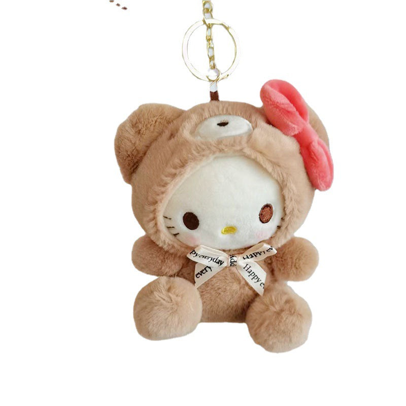 Plush cute cartoon keychain  (Minimo de compra 3) MYA-TuoY006