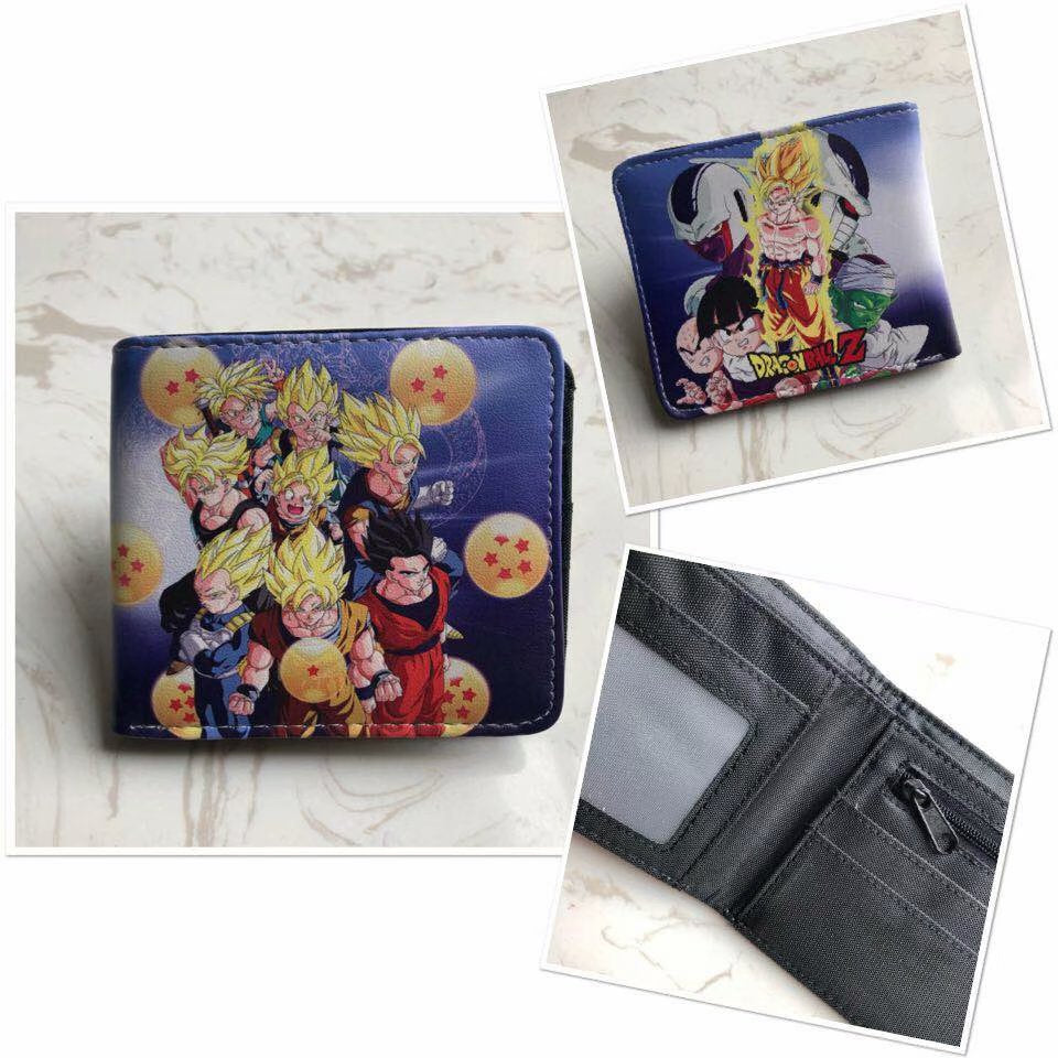 PU Seven Dragon Ball Short Wallet MIC-HaoJ010