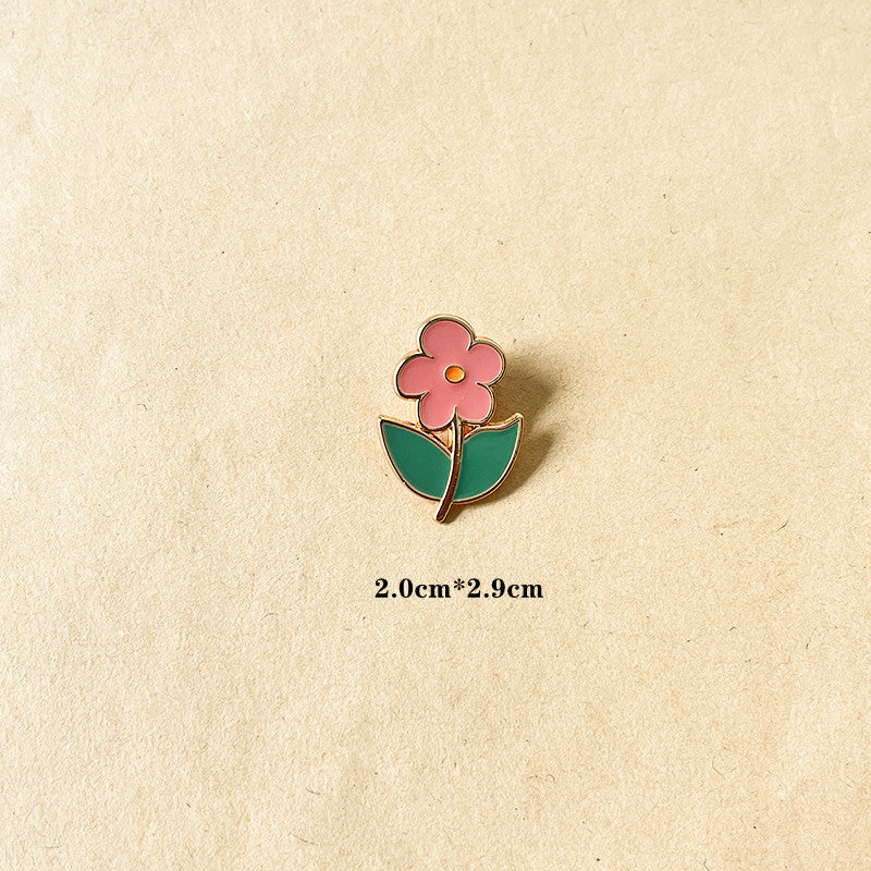 Alloy Fresh Holding Flower brooch (Minimo de compra 6) MIC-ShengM014