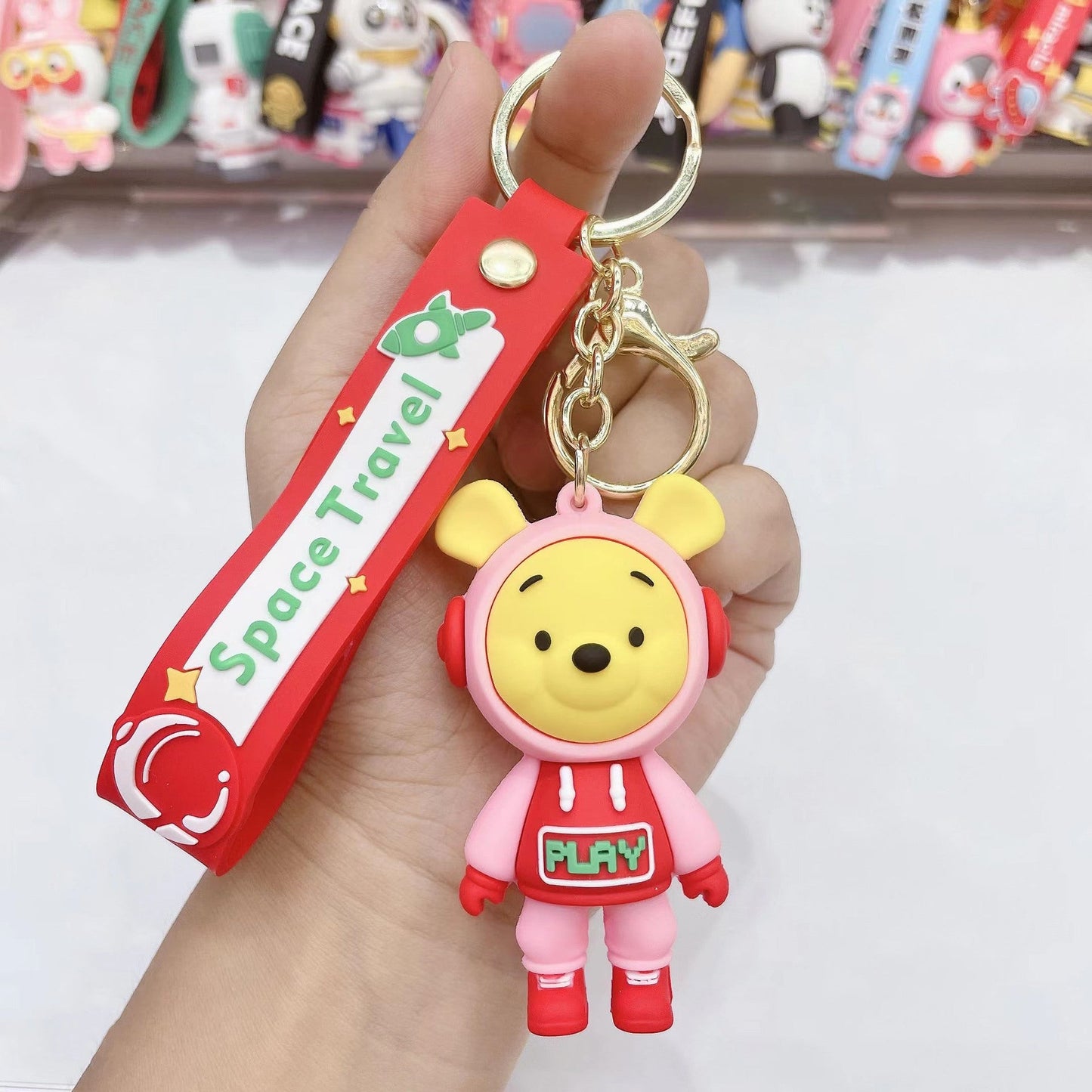 PVC new doll cartoon keychain (Minimo de compra 2）MIC-JuS007