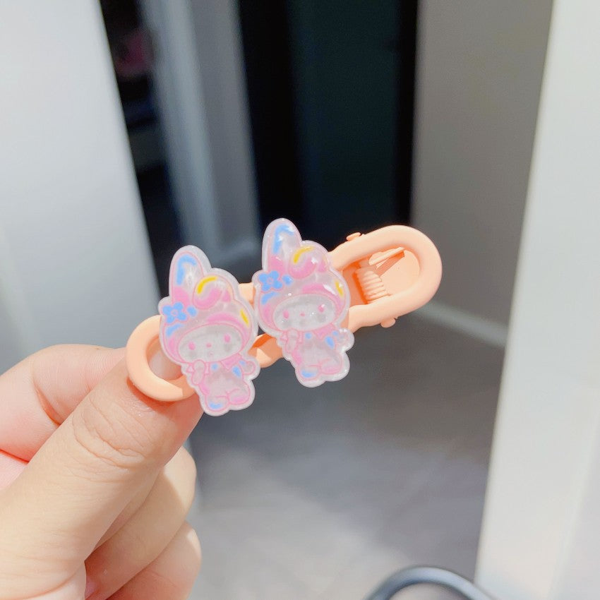 Acrylic cartoon hair clip MIC-RuoT013