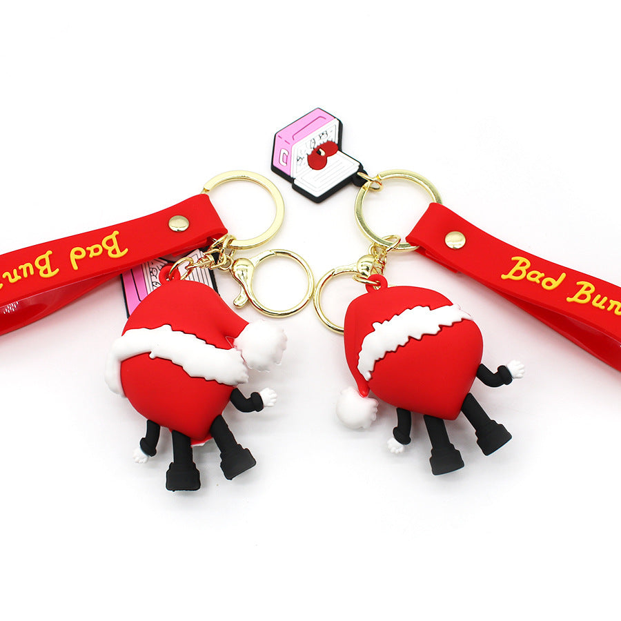 Keychain PVC Christmas Cute Cartoon Pendant (F) HAn010