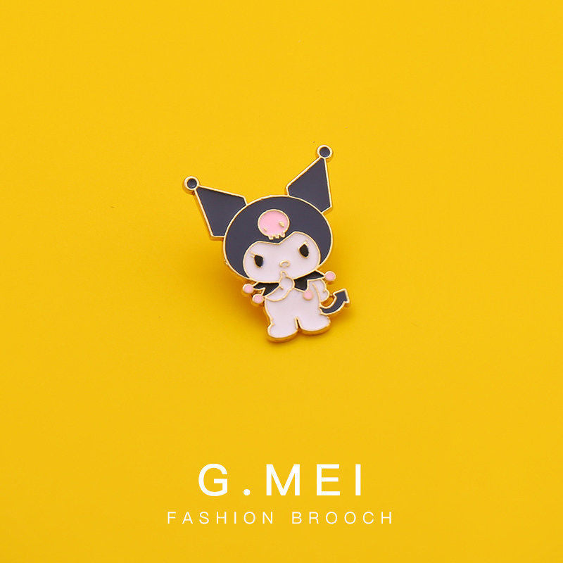 Alloy Star Delu Rabbit brooch (Minimo de compra 2) MIC-DongQ015