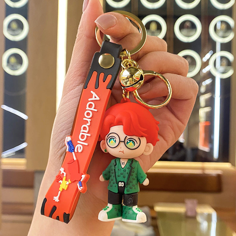 PVC new trend cool boy cartoon keychain MIC-BenX016