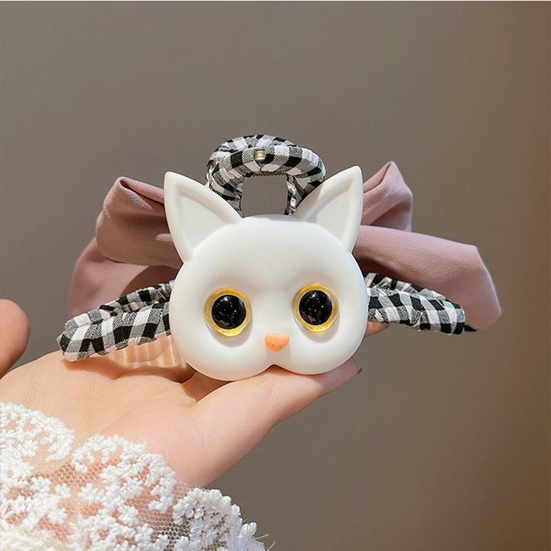 Plastic cute cat hair clip MYA-LiaoW001