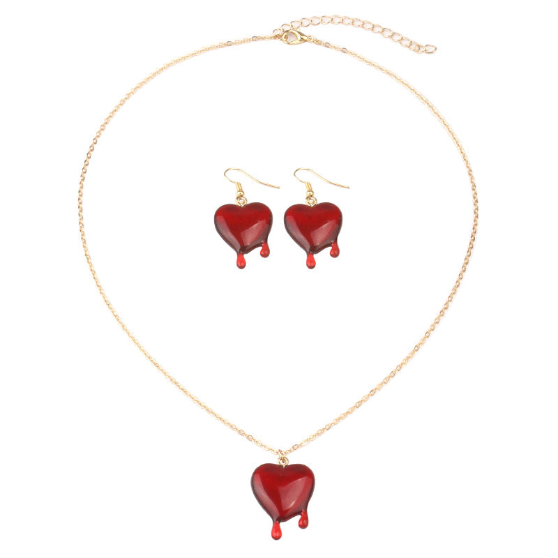 Alloy Love Halloween Necklace (Minimo de Compra 2) MYA-WenB001