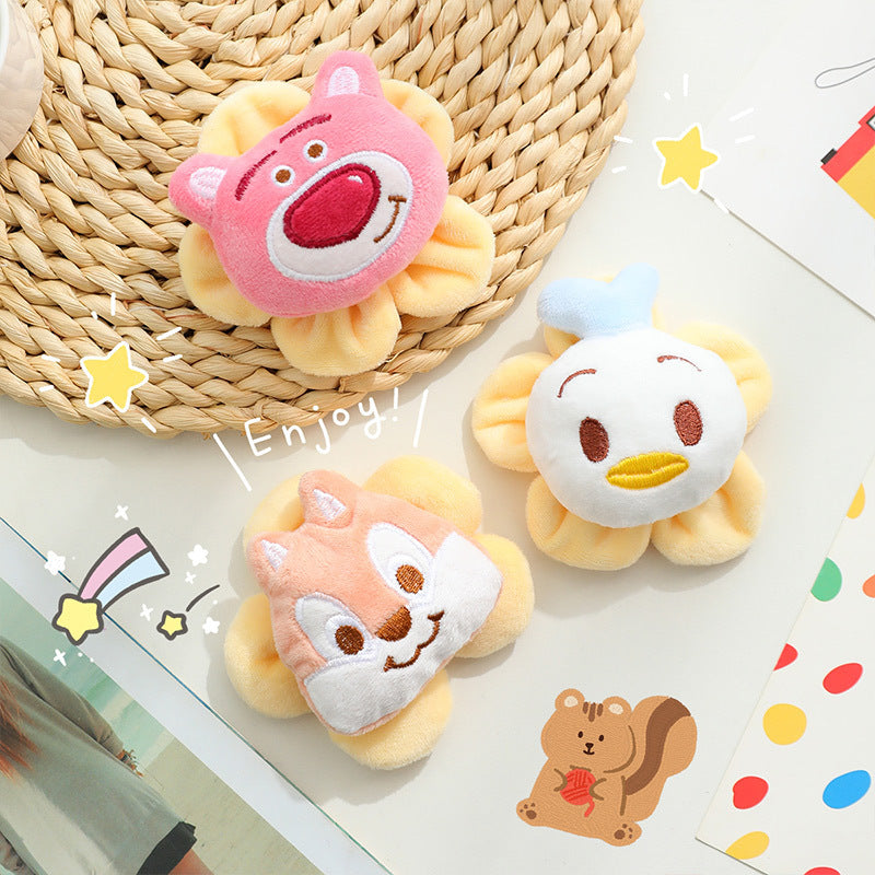 Plush cartoon cute brooch MYA-ZhanY001