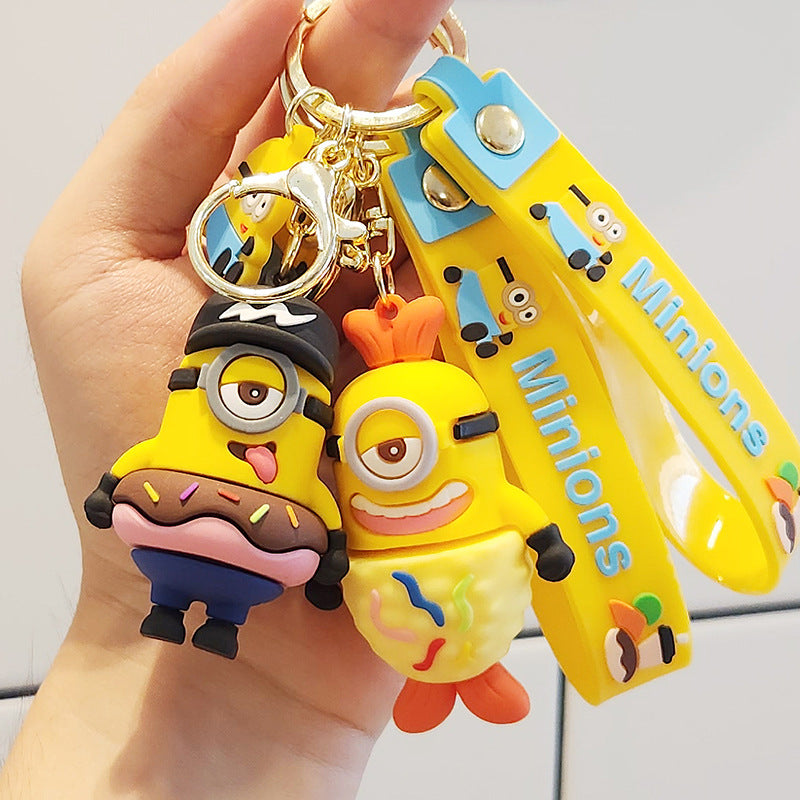 PVC New Style Little Yellow Person Keychain MIC-ZhuoJ006