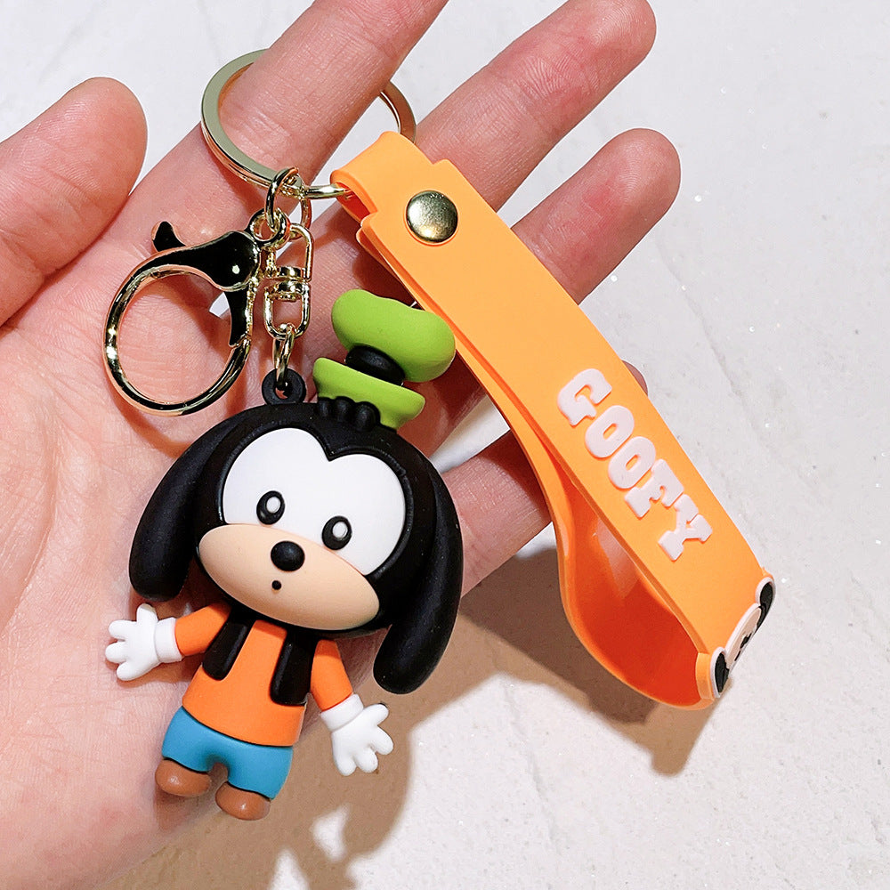 PVC cartoon cute pet cute keychain MIC-QiC036